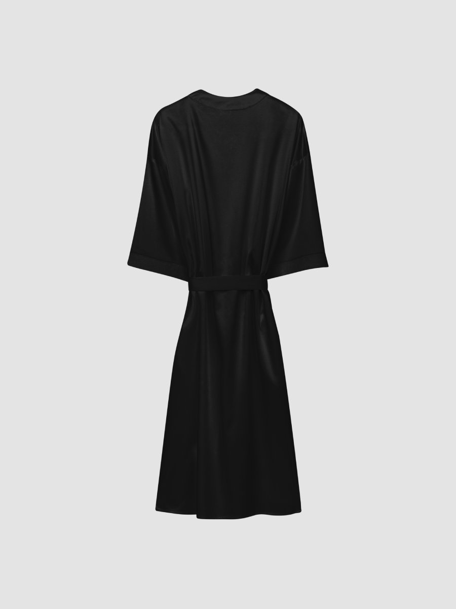 Rose Satin Robe product image (6)
