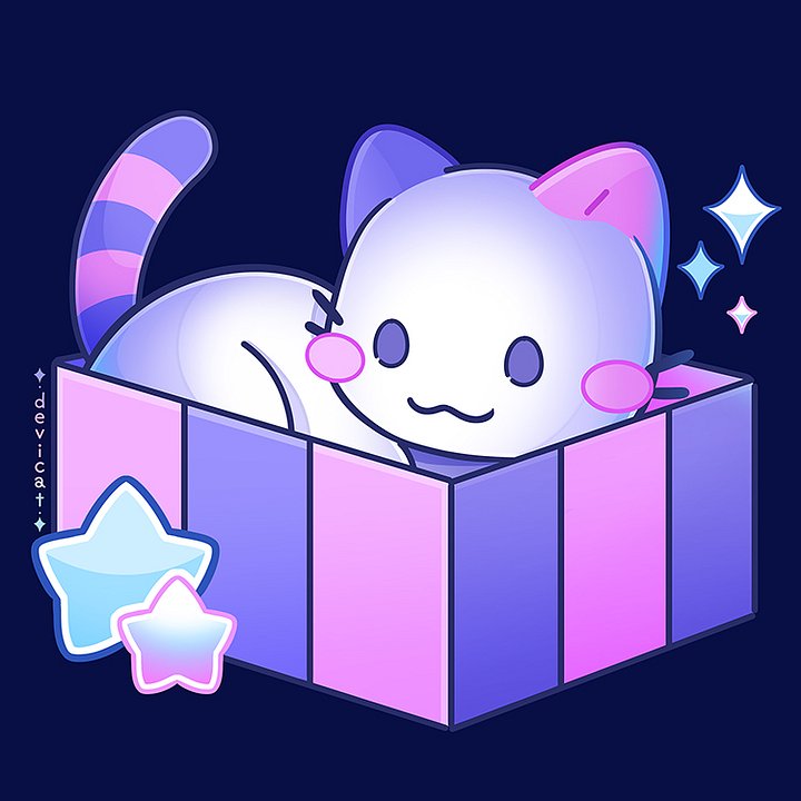 CandiCat Cat In A Box 2026 Wallpaper product image (1)
