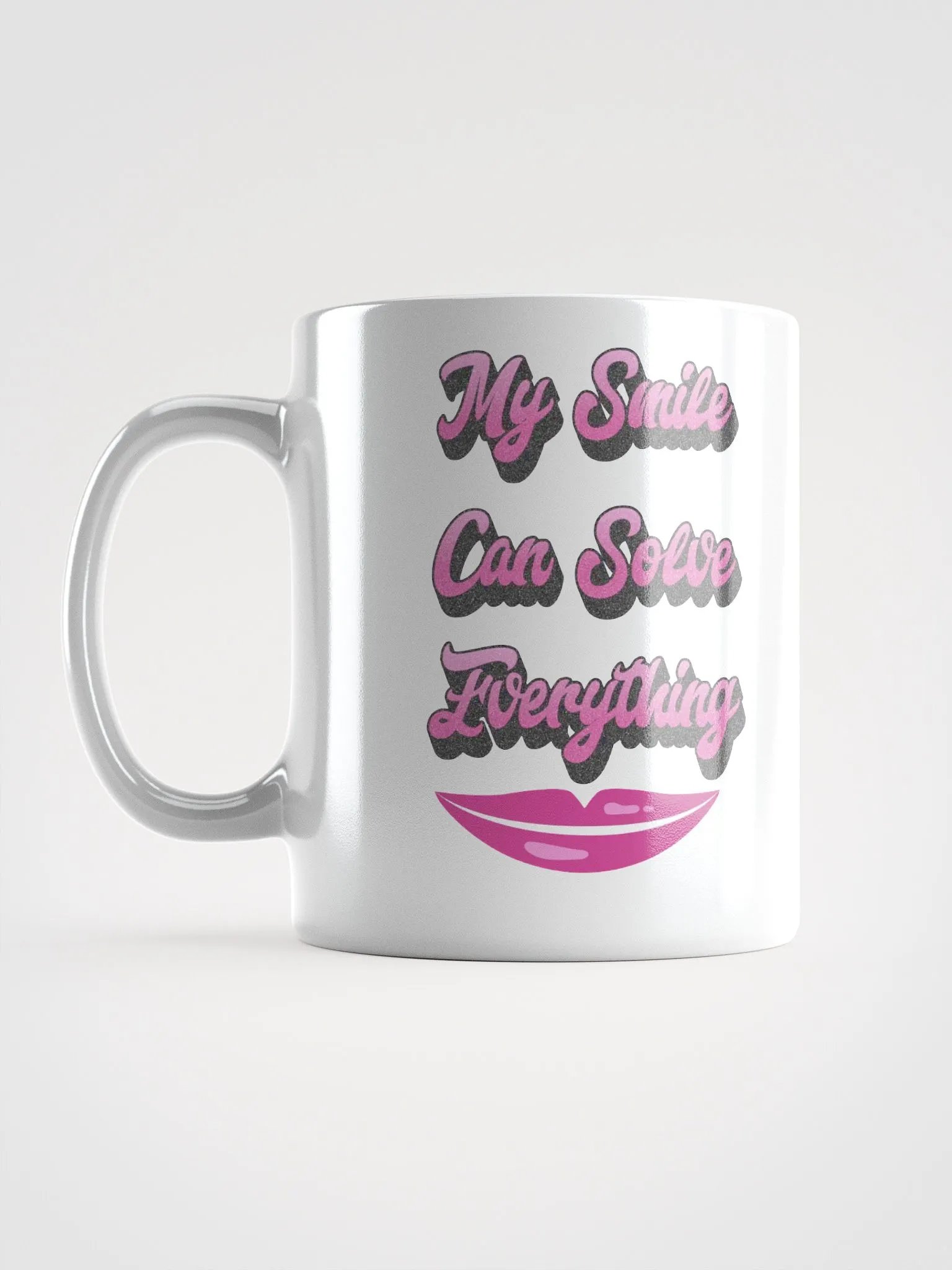 My Smile Can Solve Everything White Mug product image (18)