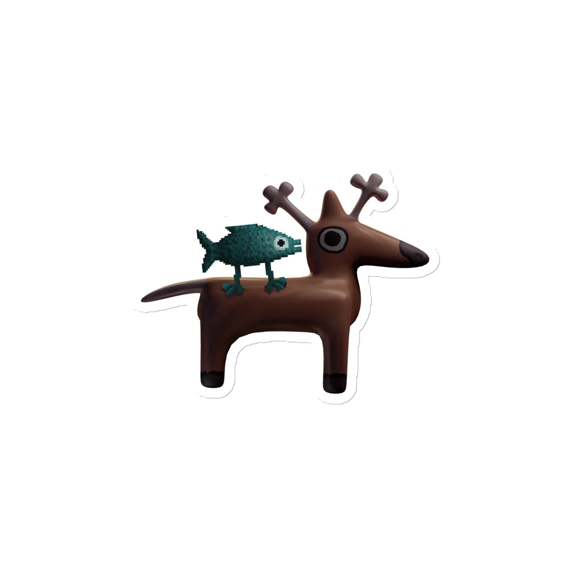 BLUEFISH&DEER magnet product image (1)