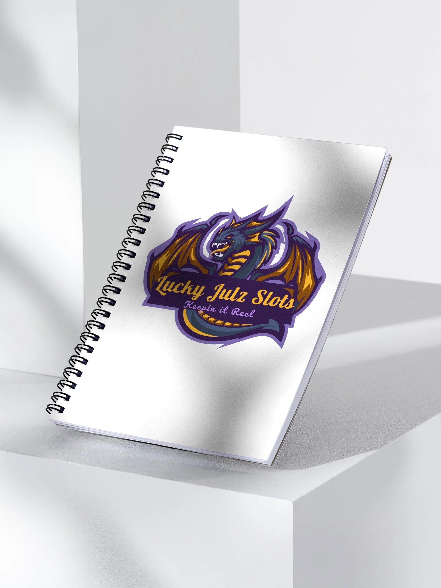 Personalized Lucky Julz Slots Notebook product image (3)