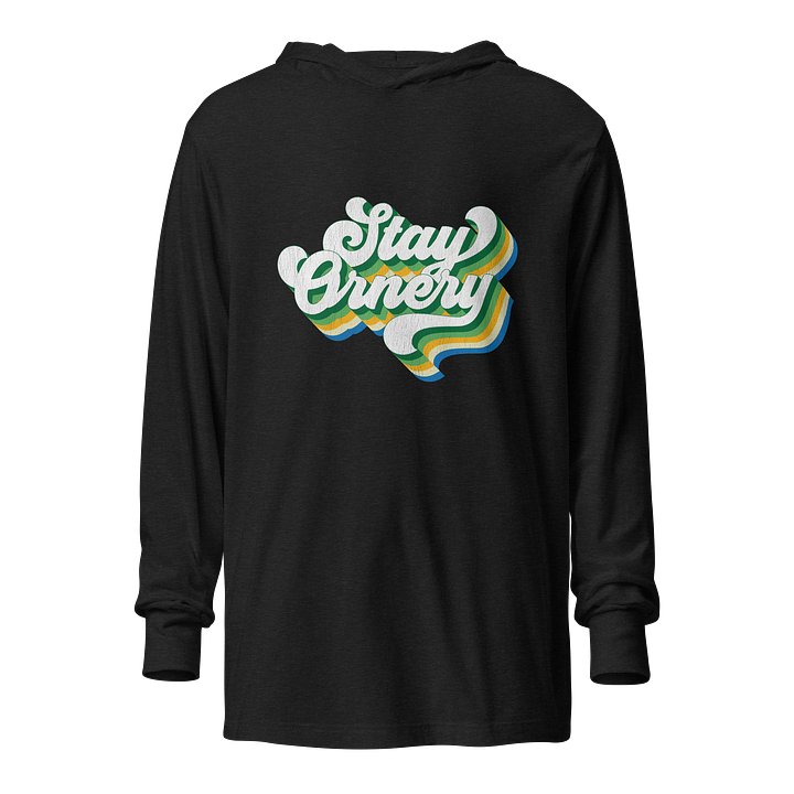 Stay Ornery Hooded Tee product image (1)
