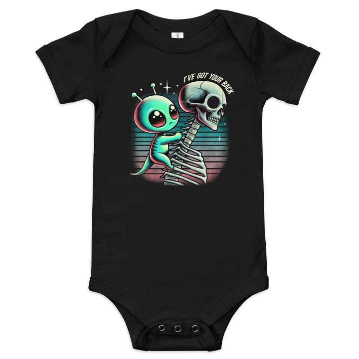 "I’ve Got Your Back" Alien BB Onesie product image (1)