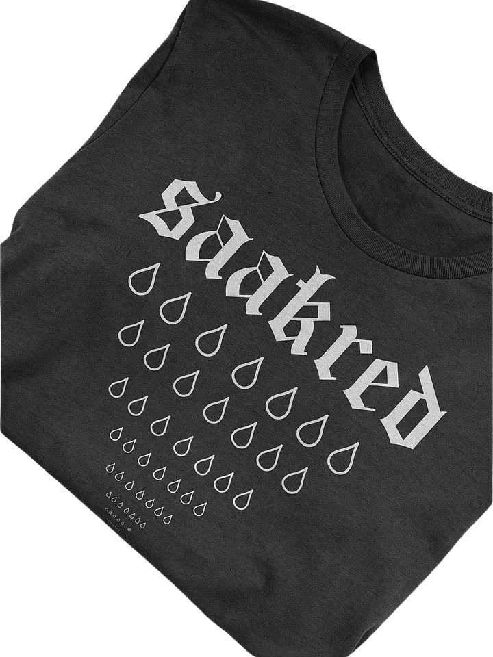 Saakred Tears Tee (black) soft-cotton product image (2)