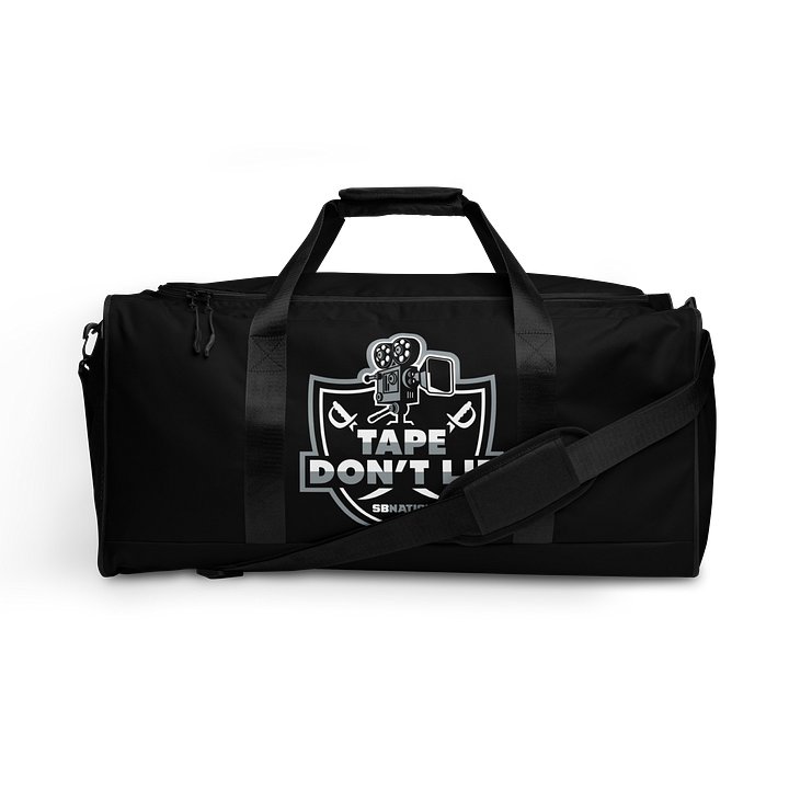 TDL BLACK DUFFLE BAG product image (1)