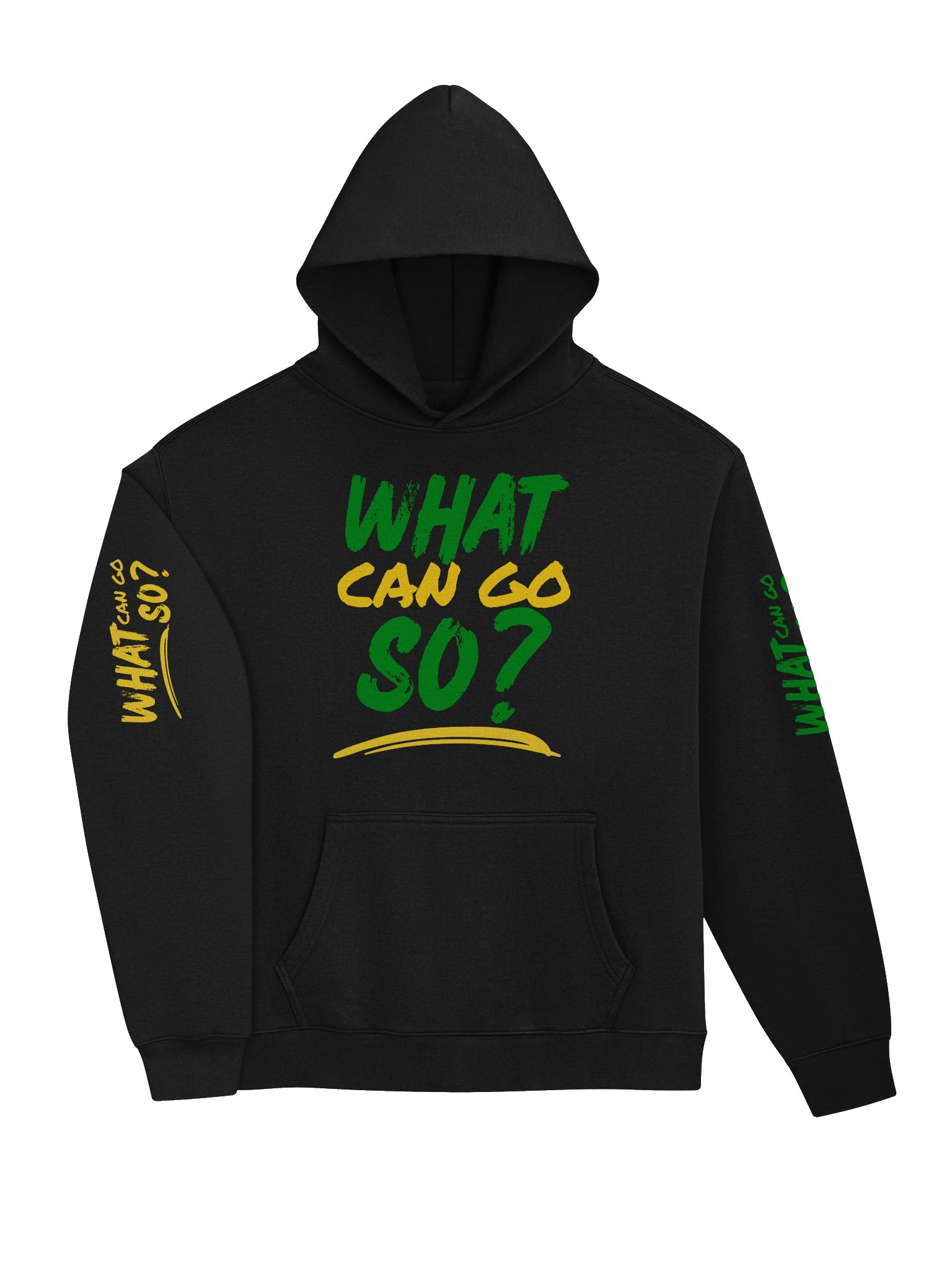 What Can Go So?™ Premium Hoodie – Jamaica's Favourite Question product image (3)