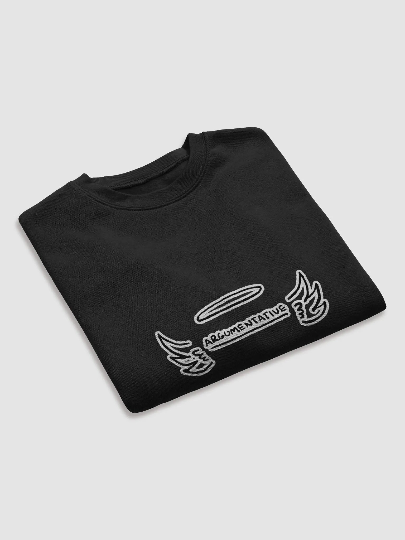 ANGELIC (bubble design) Women's Fleece Crop Sweatshirt product image (7)