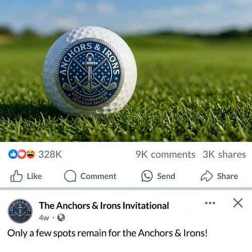 There's only one way to get an Anchors & Irons challenge coin: 

Playing in the Anchors & Irons Invitational presented by Win...