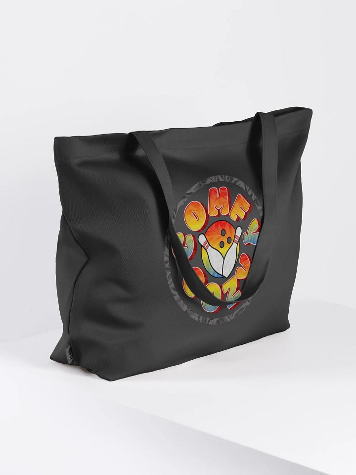 Comfy Cozy Bowling Cosmic Organic Tote Bag product image (1)