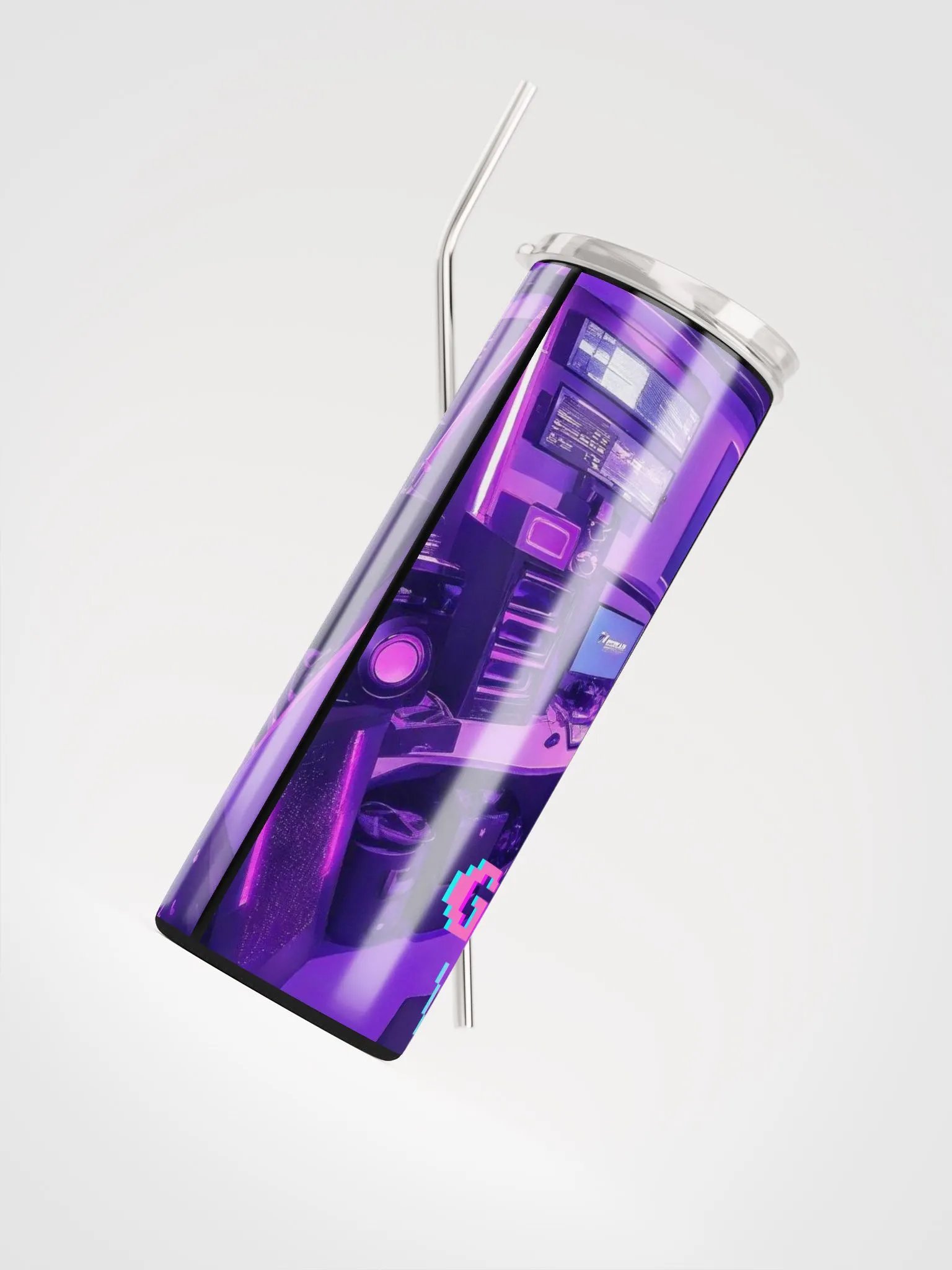 Pixelated Gamer Vibes Tumbler product image (4)