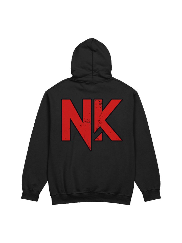 Distressed NK Red Design Hoodie product image (2)