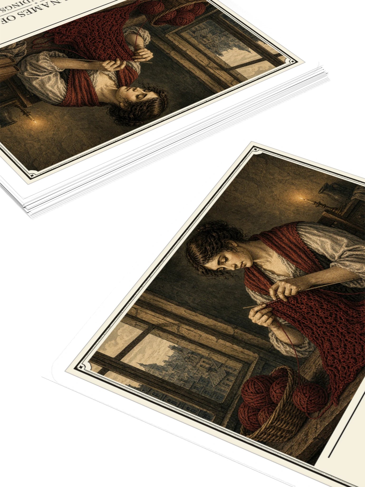Knitting Names Everyone Who Spoils Endings For -- A Tale of Two Cities Sticker product image (4)