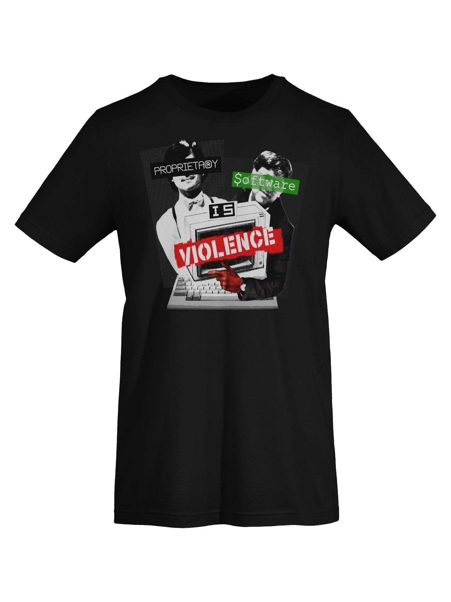Proprietary Software is Violence "Women's" Cut Tee product image (47)