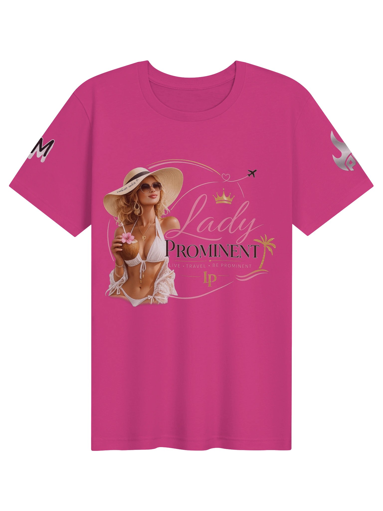 Lady Prominent Travel Vibes Tee product image (4)