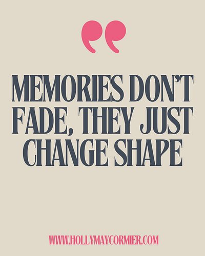 Sometimes the memories that once broke us become the ones that remind us how strong we are. And sometimes, in the middle of t...
