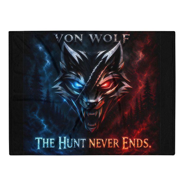The Hunt Never Ends Blanket product image (1)
