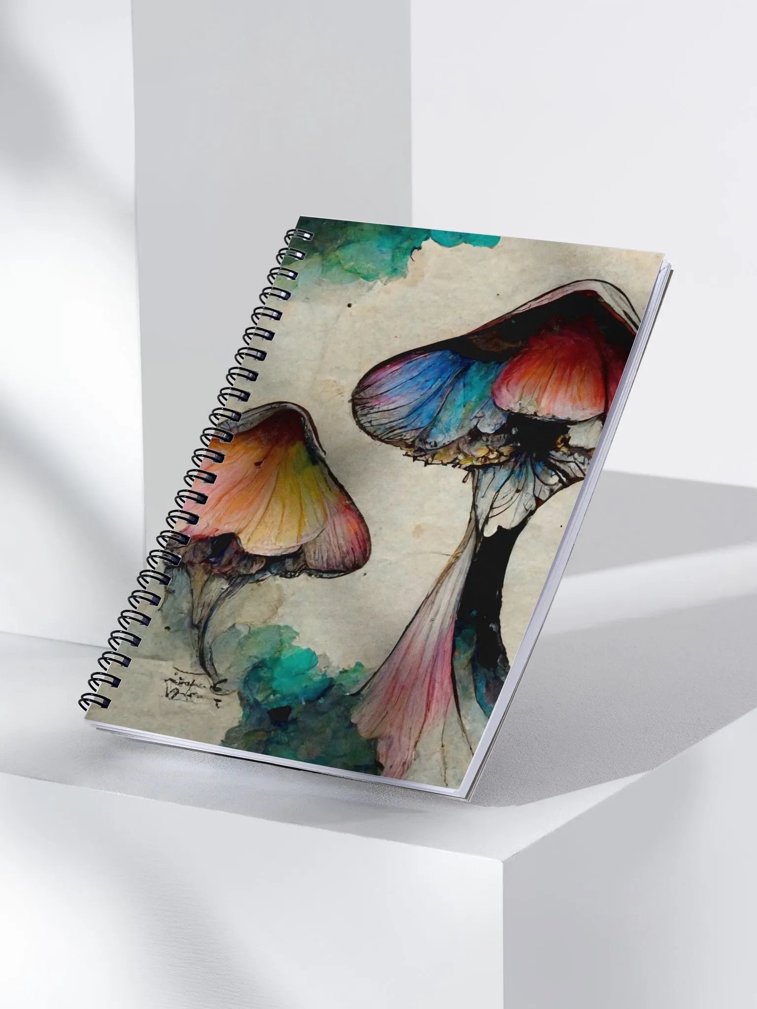 Psychedelic Mushrooms Spiral Notebook product image (3)