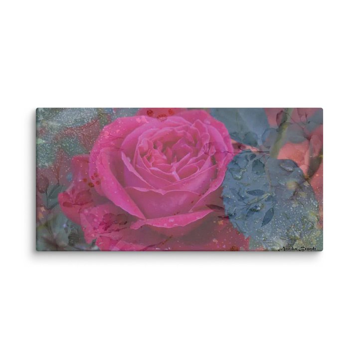 Canvas: Rose of Heart Raindrops (DA) product image (2)
