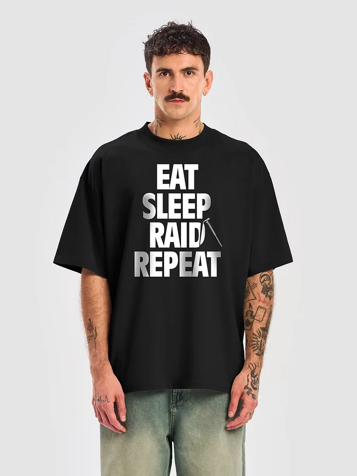 EAT. SLEEP. RAID. REPEAT Premium Tee product image (2)