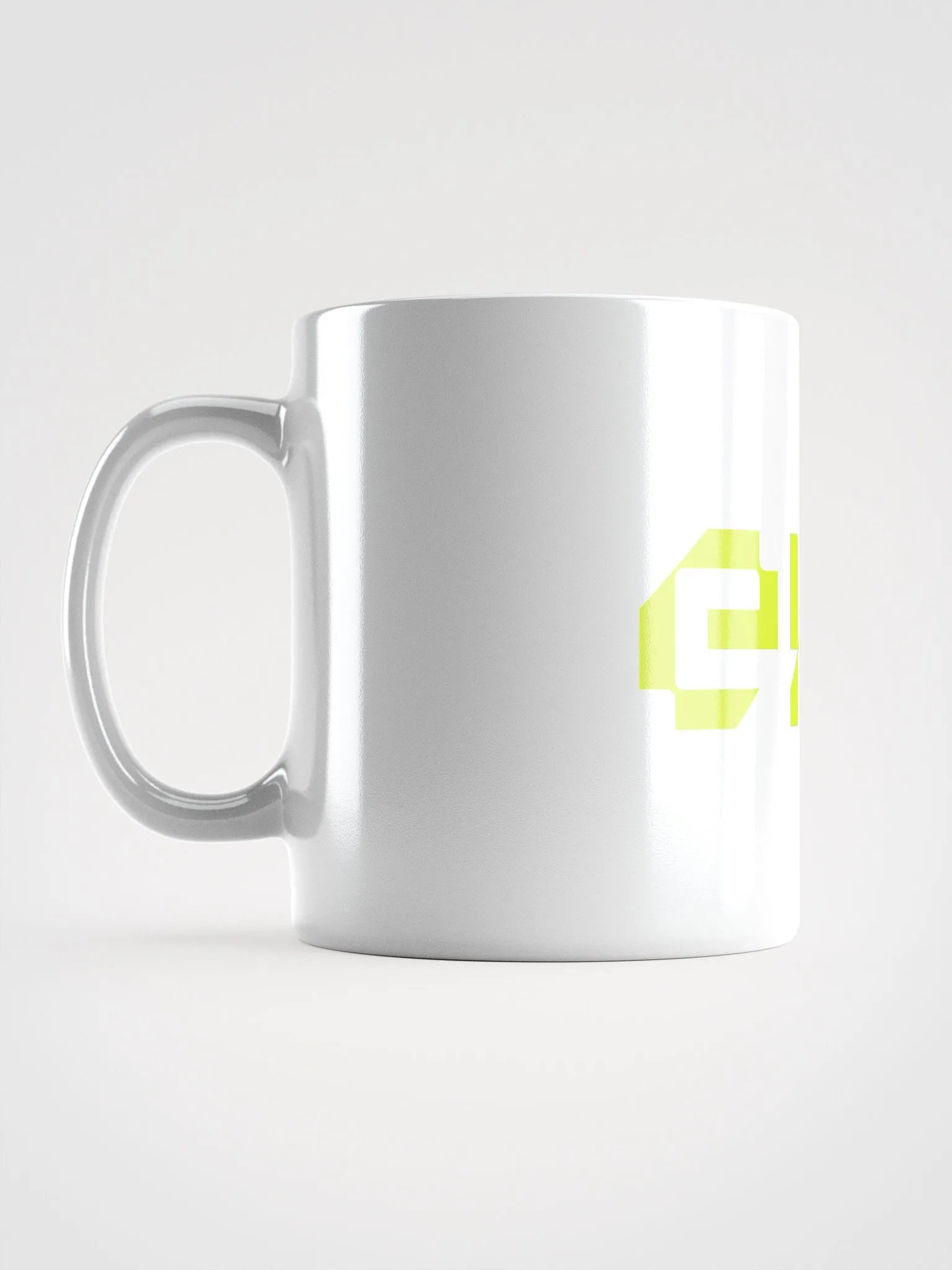 EKO's Yellow Logotype Mug (White) product image (12)