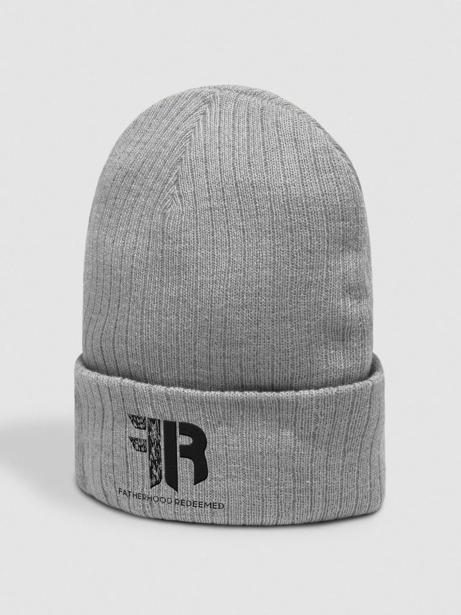 Atlantis Recycled Cuffed Beanie Light Gray product image (2)