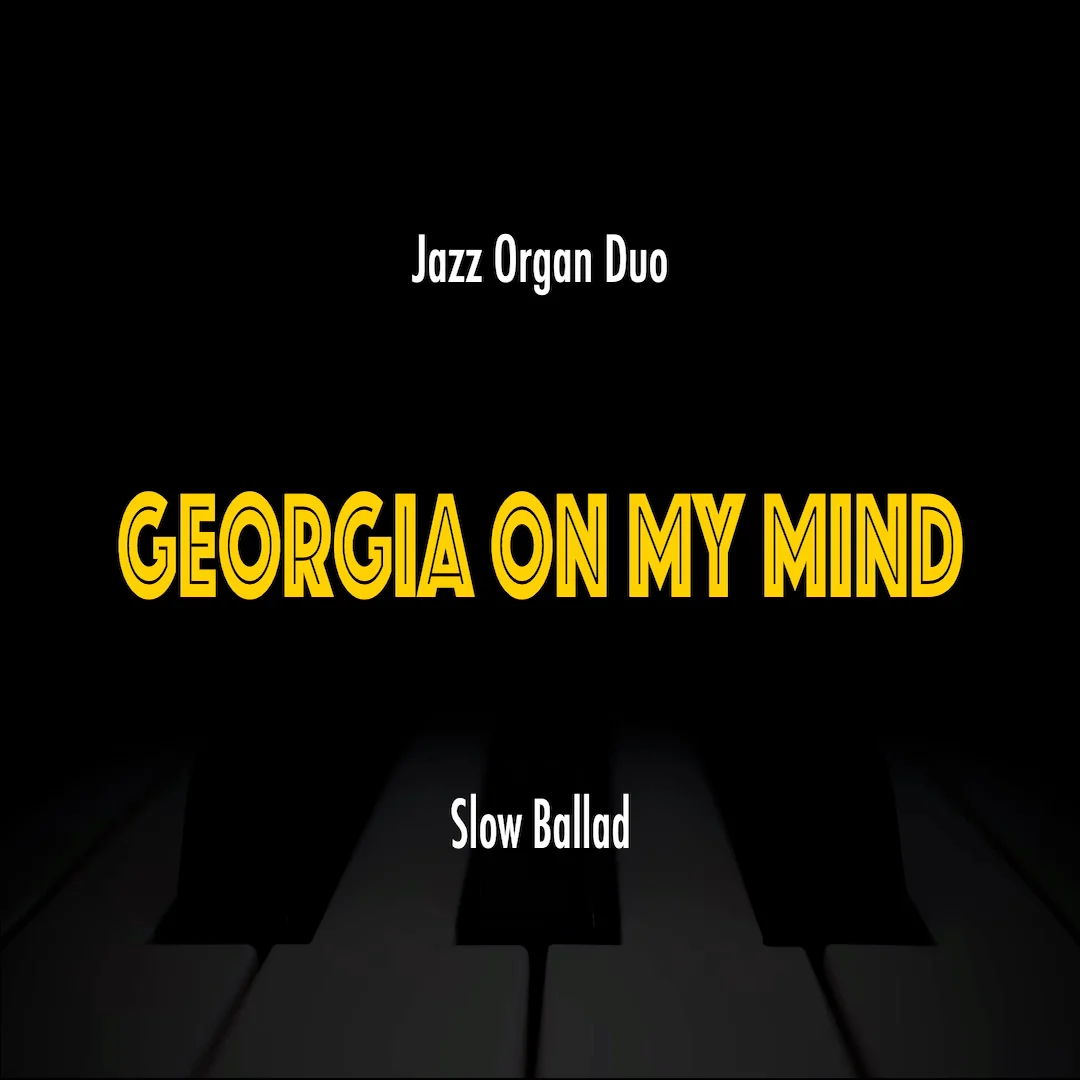 [Jazz Organ] Georgia On My Mind | Jazz Standard Practice Play-Along product image (1)