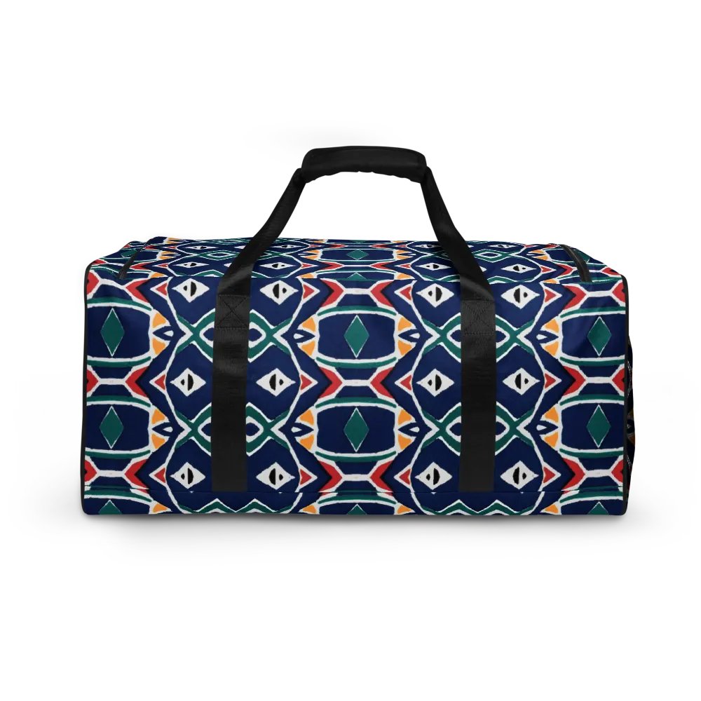 Geometric Symmetry All-Over Duffle Bag product image (6)