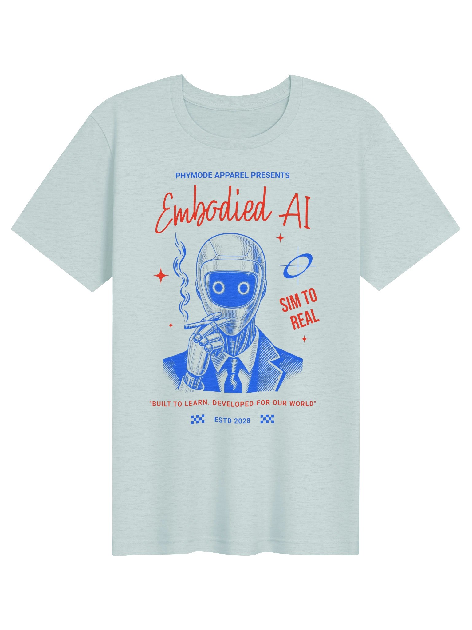 Embodied AI | Sim-to-Real Robotics T-shirt product image (1)