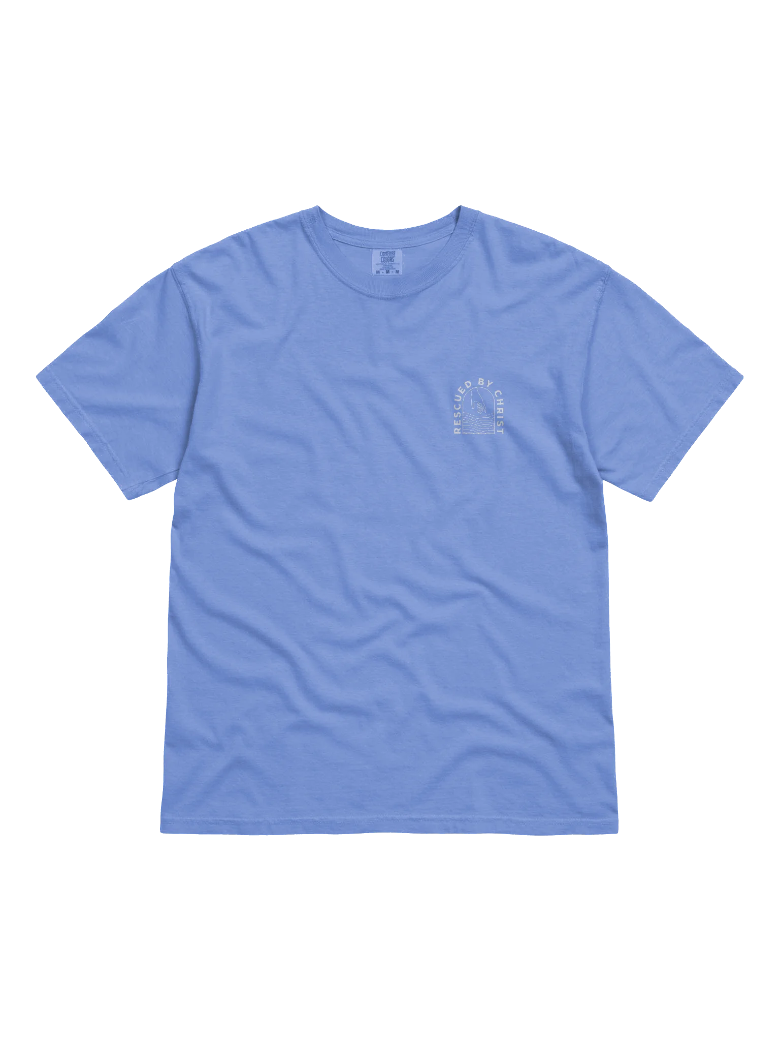 "Rescued by Christ" Essential Tee product image (1)