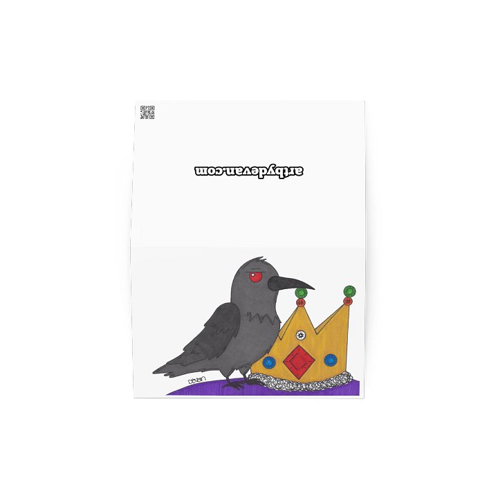Motivational Animal Card: Crow product image (2)