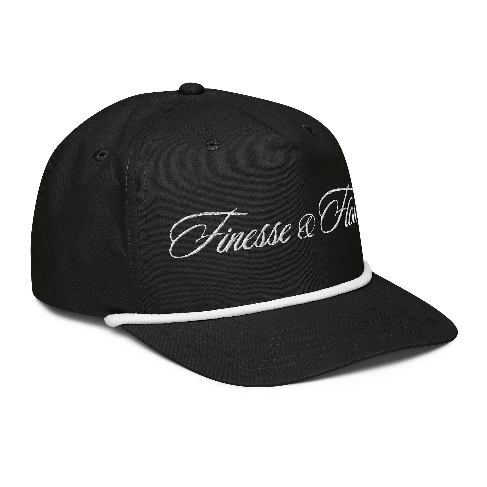 F&F Script Golf Rope Cap (WHT) product image (6)