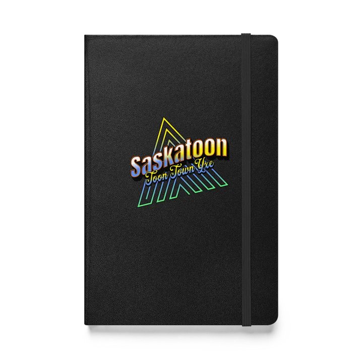 Saskatoon Toon Town Yxe Hardcover Notebook product image (1)