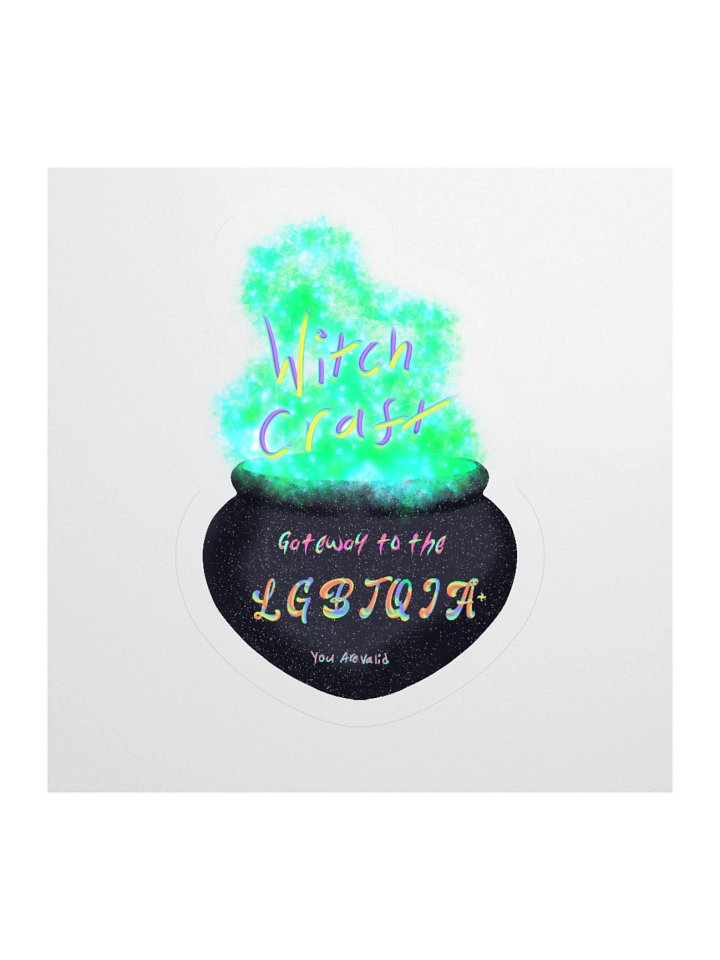 Witchcraft: Gateway to the LGBTQIA+ Sticker product image (1)
