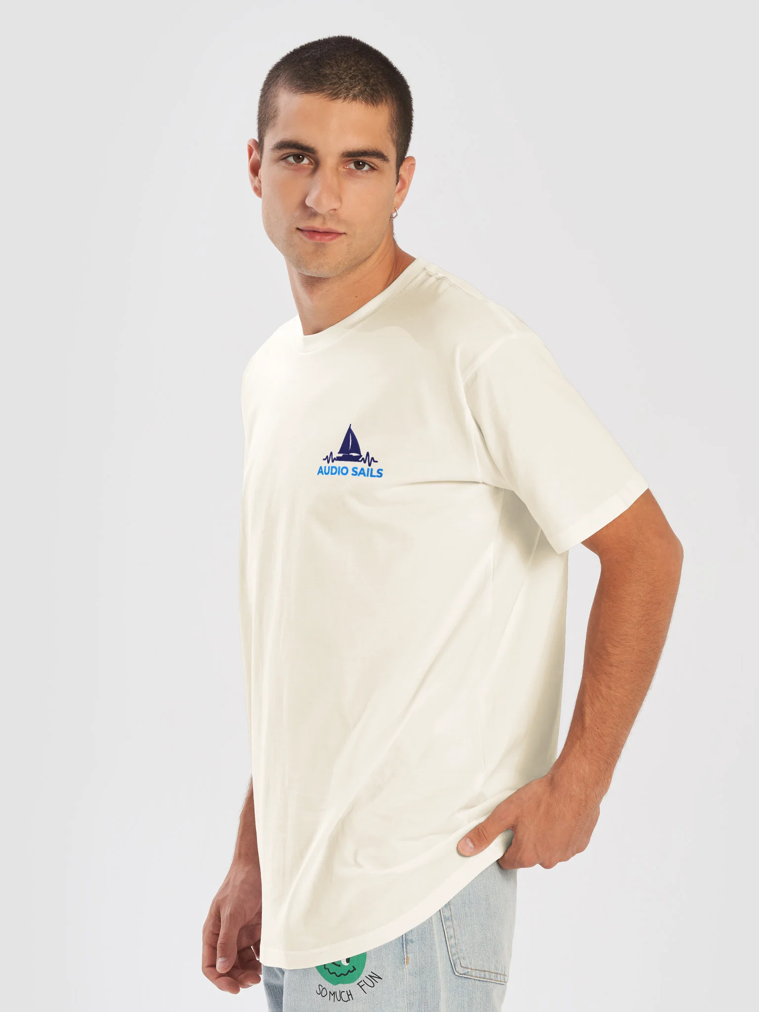 Audio Sails Embroidered Tee product image (7)