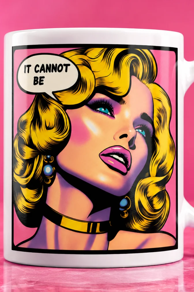 It Cannot Be Mug - Pop Art Comic Sassy Coffee Cup product image (1)