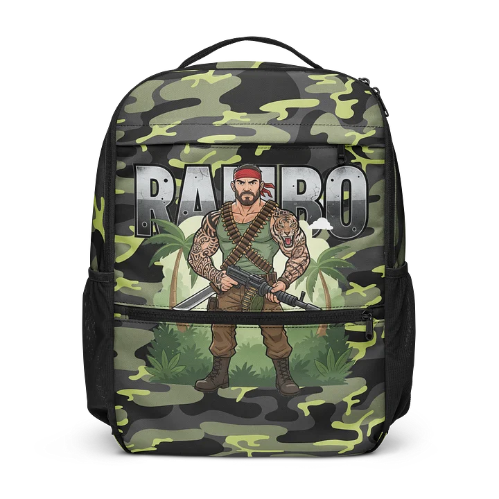 Rambo Jungle Warrior All-Over Print Backpack product image (1)
