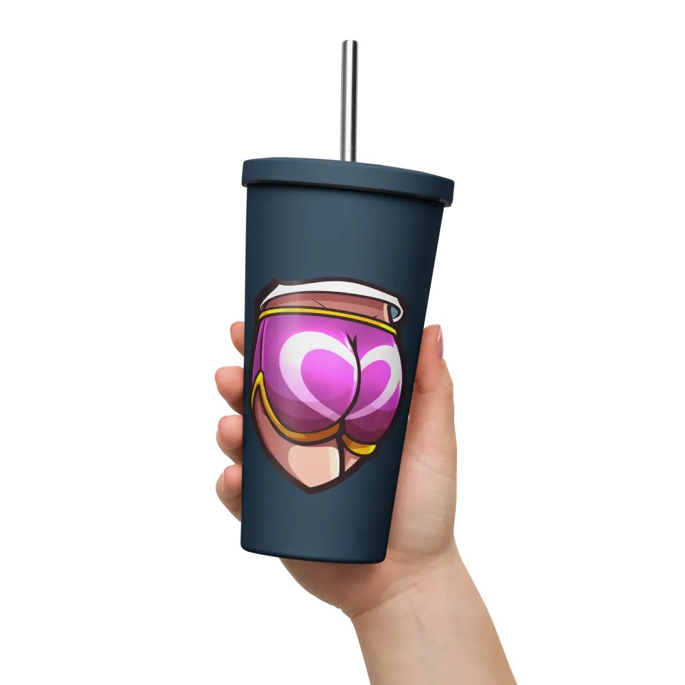 [ Ali3nSun ] Cheeky Straw Cup product image (5)