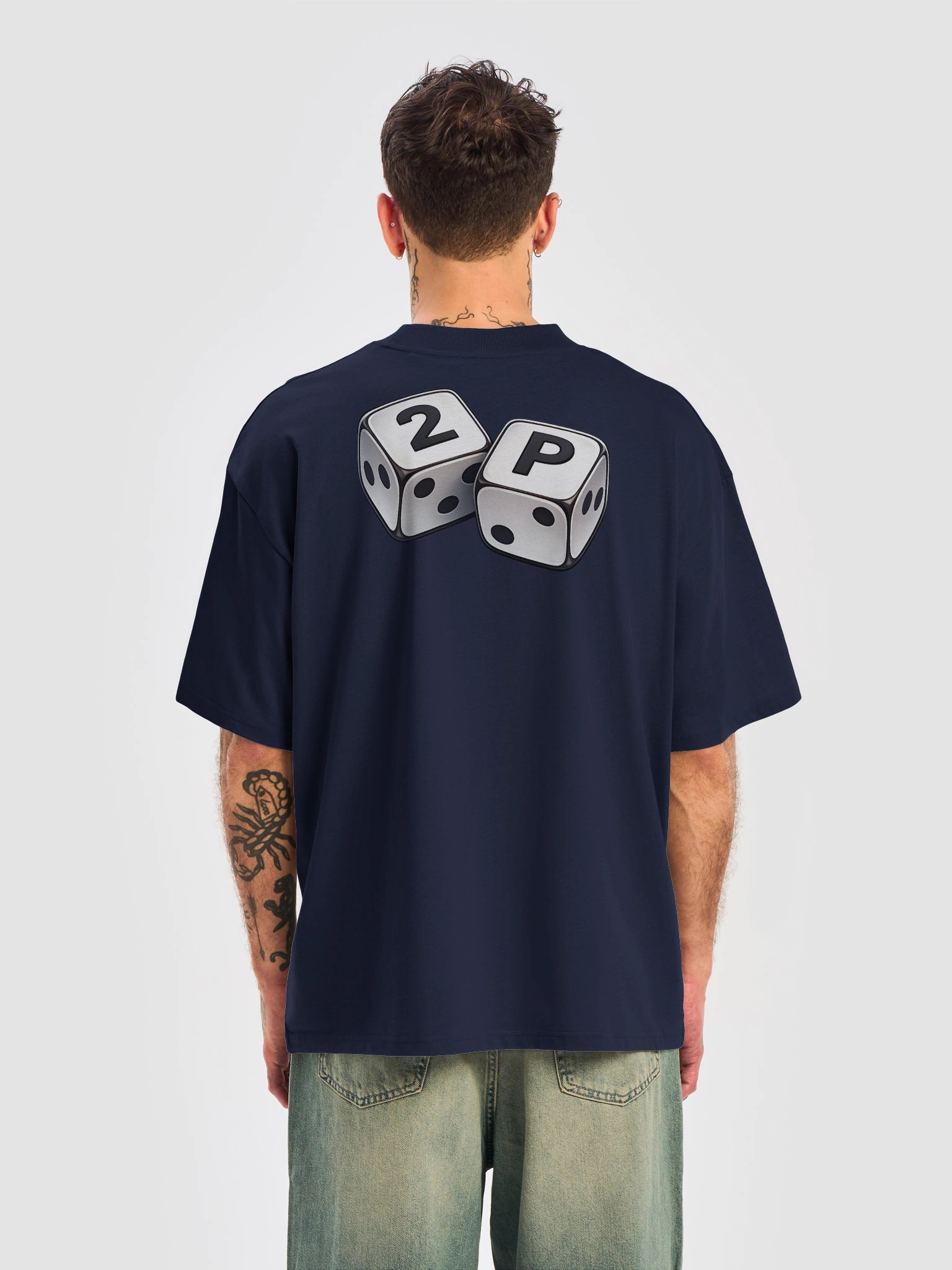 2P Vegas Dice Oversized Tee product image (27)