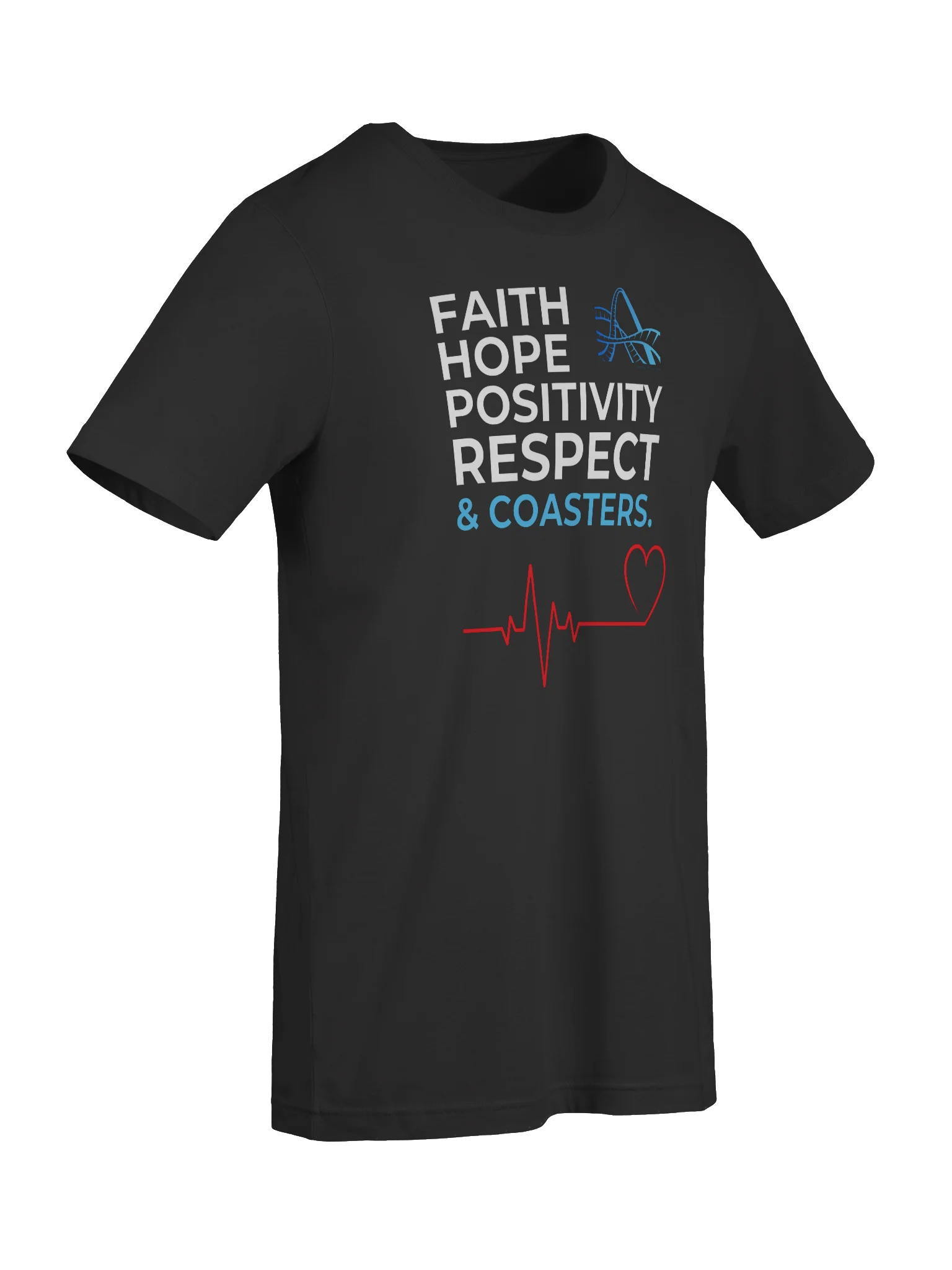Faith Hope Positivity Respect T-Shirt product image (44)