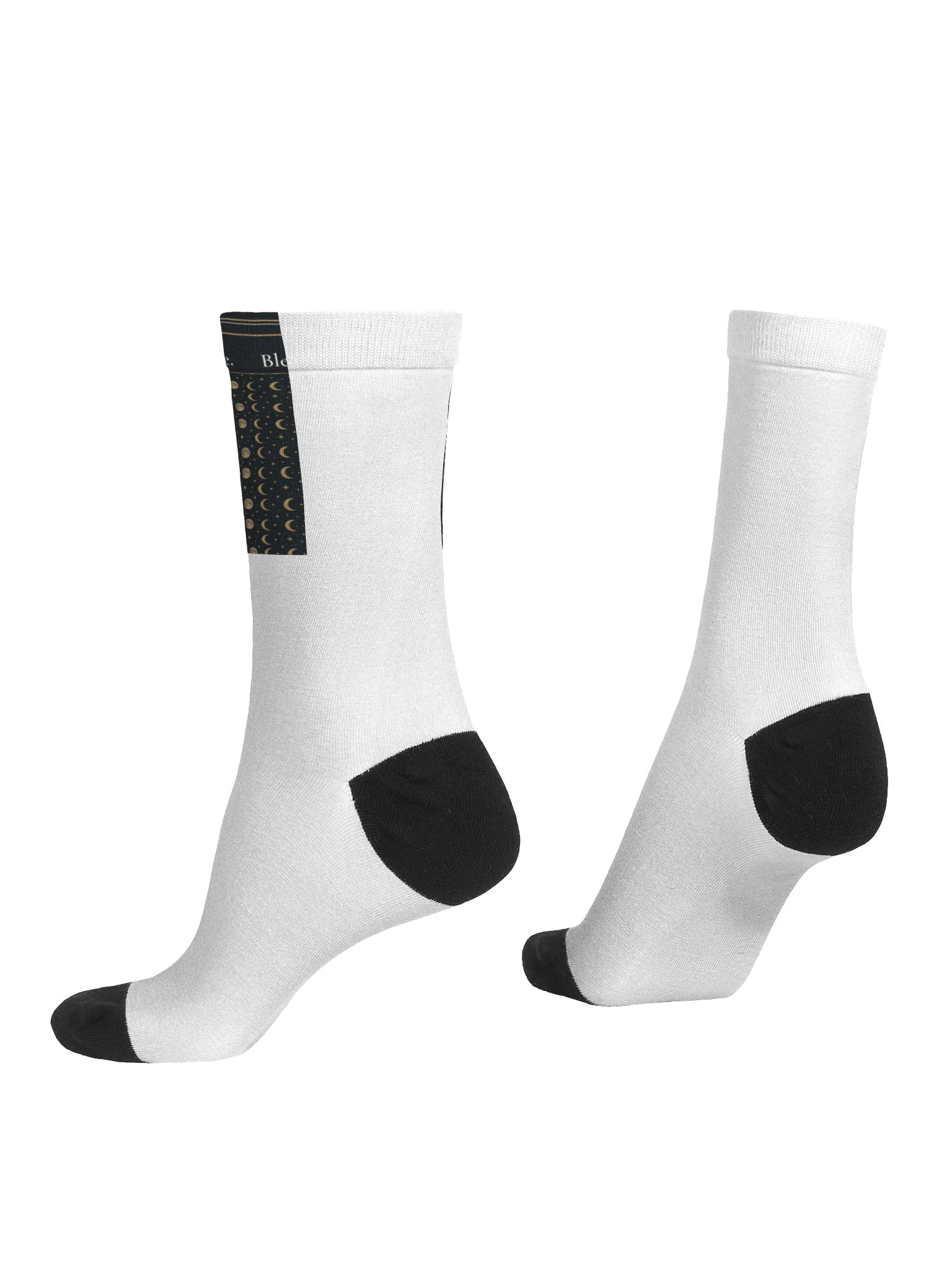 Blessed Be Moon Socks product image (4)
