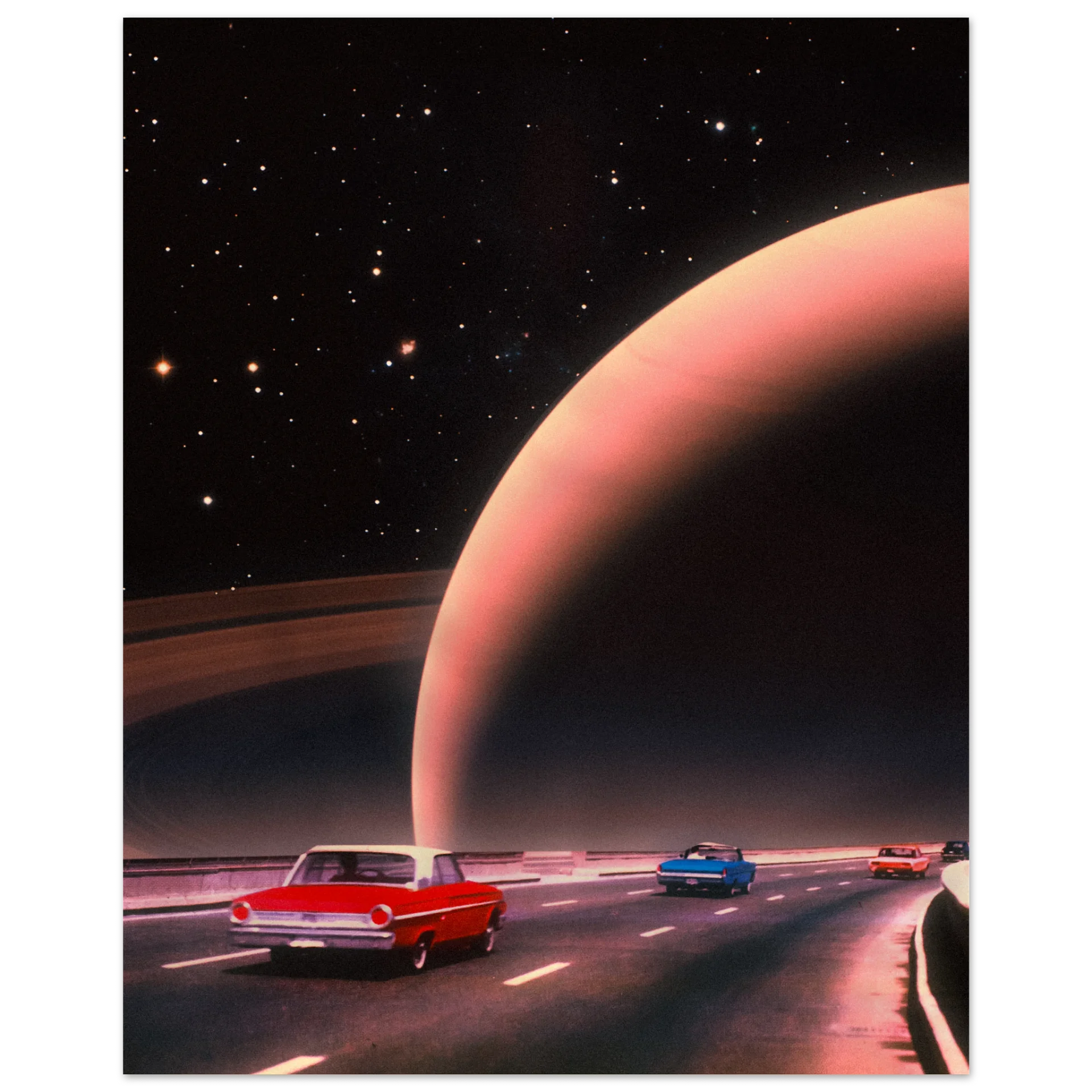 Galactic Commute Wall Art