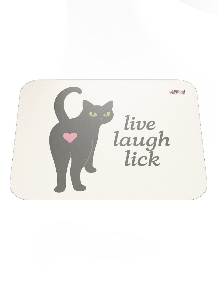 Live Laugh Lick Mousepad product image (1)