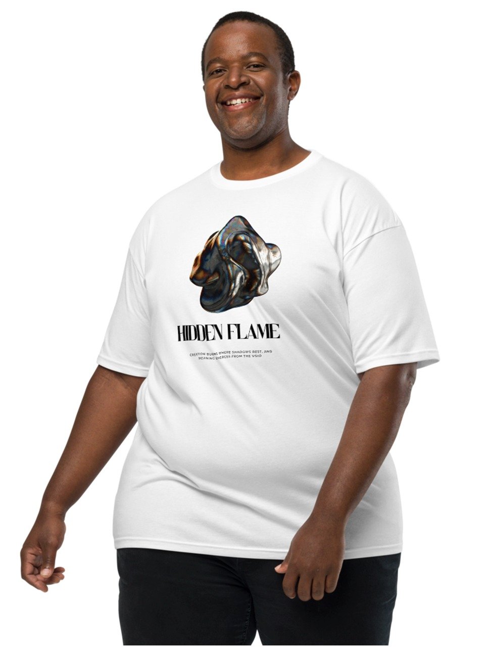 Hidden Flame Men’s Premium Heavyweight Tee by Cotton Heritage MC1086 product image (4)