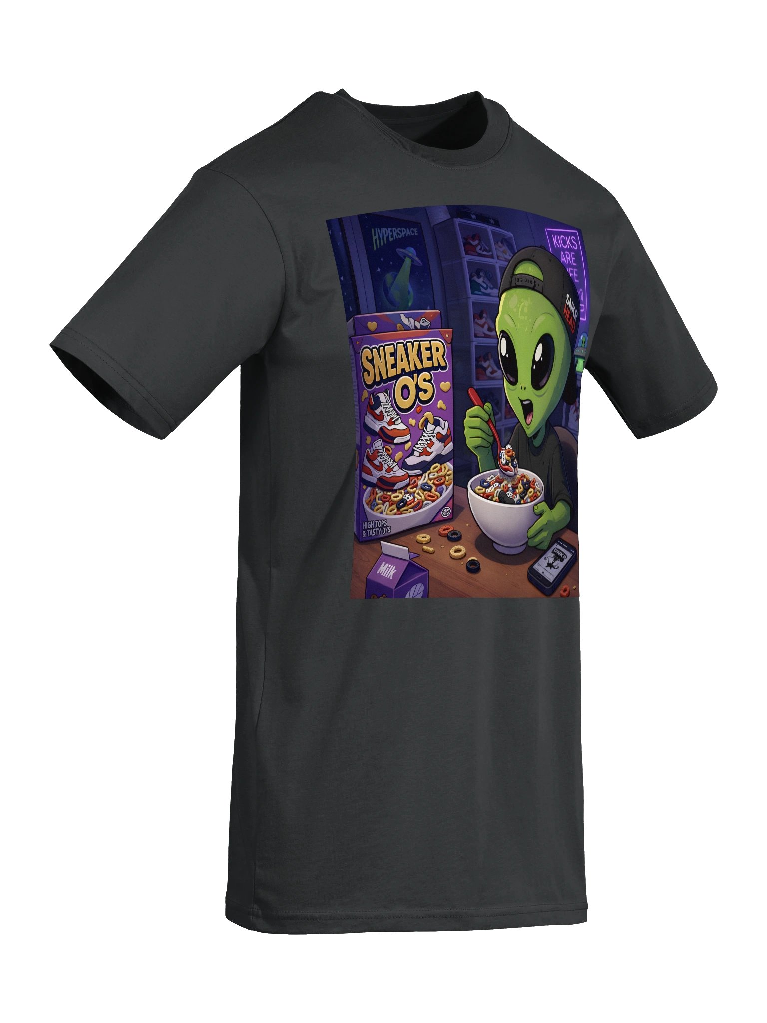 WRSE Little Alien School Days Alien Sneaker O's Tee product image (8)