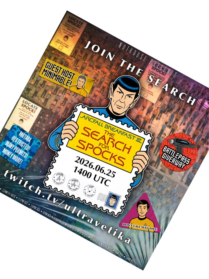 Arcfall Breakfast III: The Search for Spocks sticker product image (5)