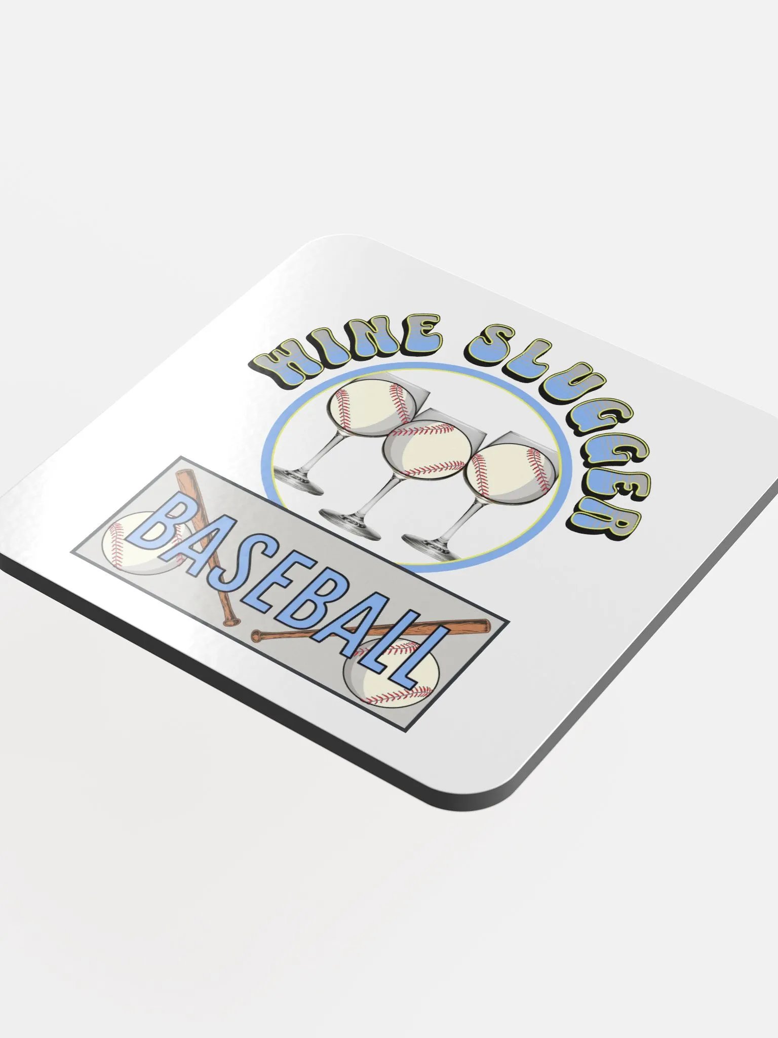 Wine Slugger Baseball Cork Coasters product image (1)