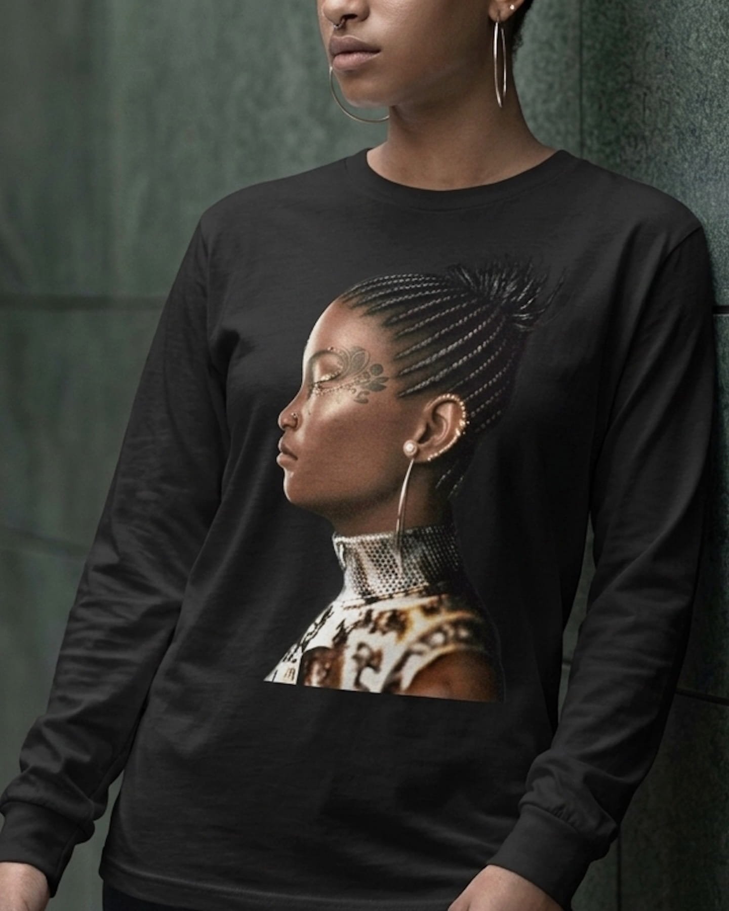 Queen Amanikhatashan Profile · Bella+Canvas Supersoft Long Sleeve T-Shirt product image (6)