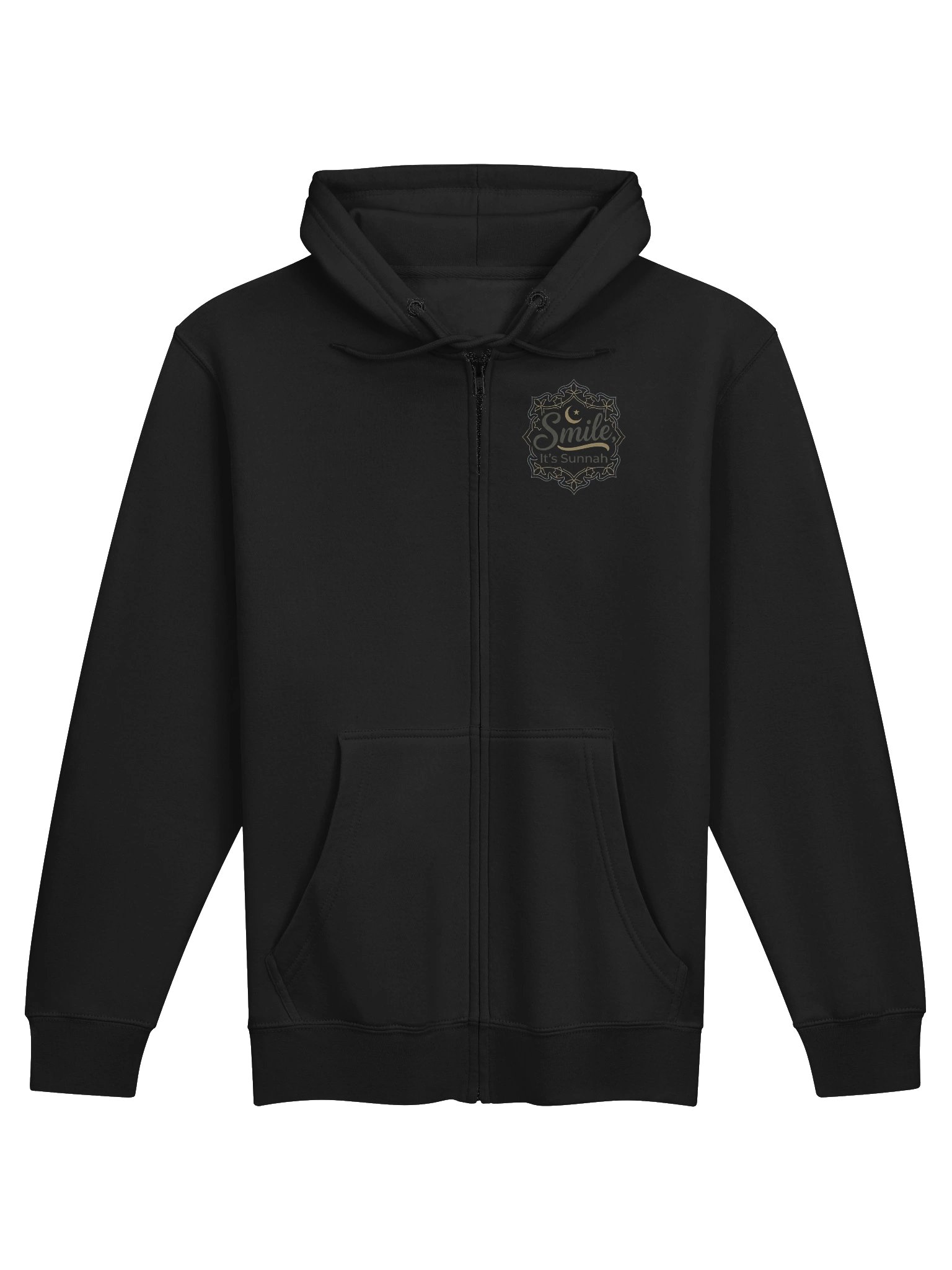Smile it's Sunnah - Zipper Hoodie - 6 Colors product image (1)