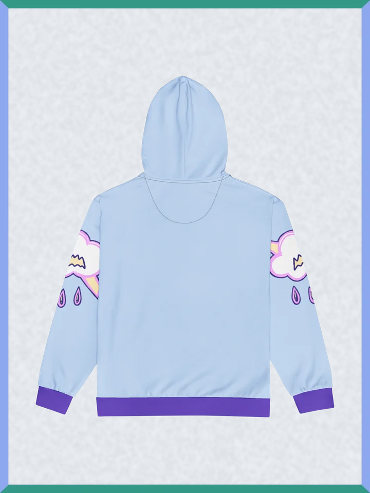 Baby Rage Pink Trim Pocket - Zipper Hoodie product image (2)