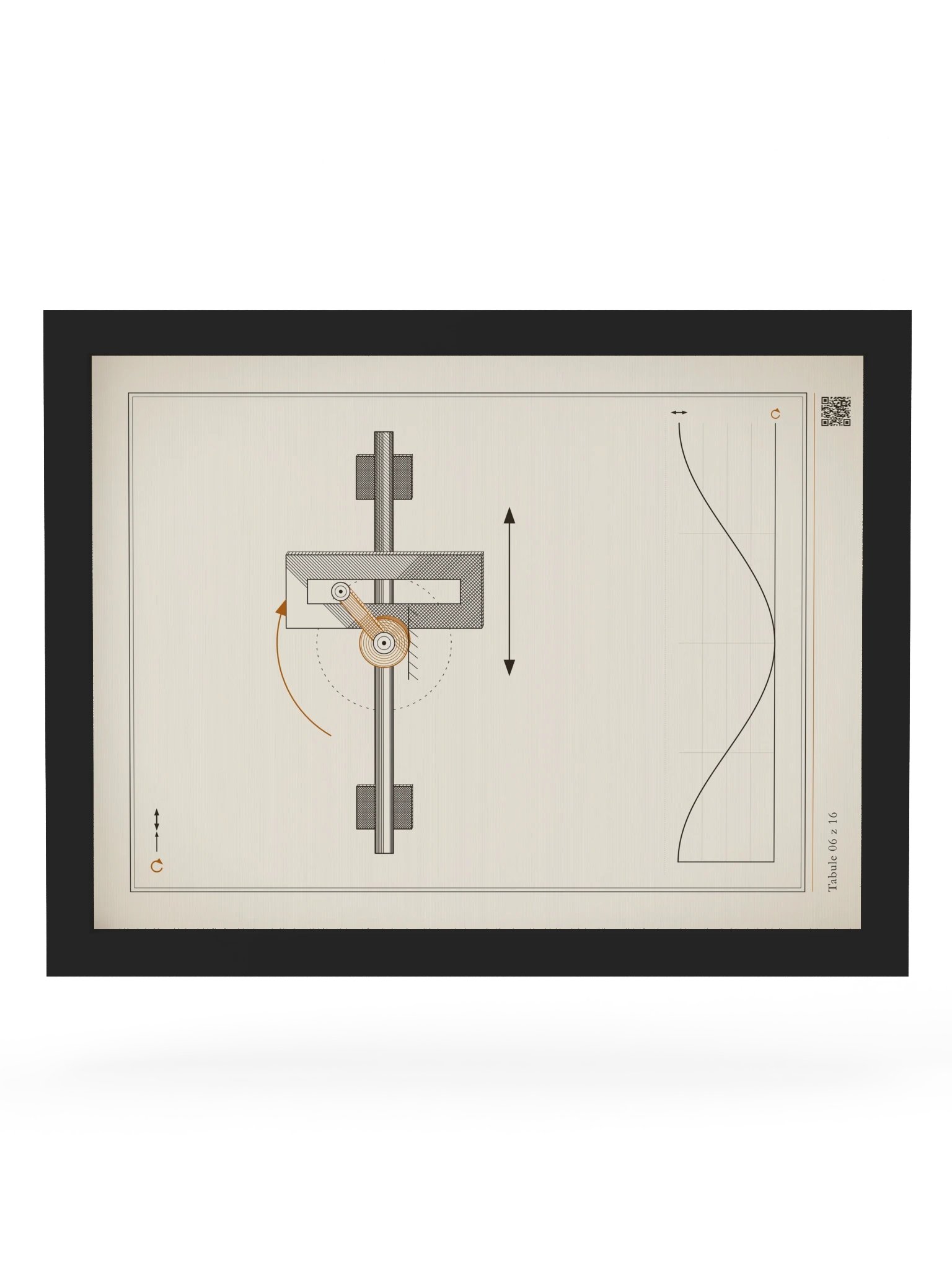 MOTION 06 · Sinusový mechanismus · v rámu product image (6)